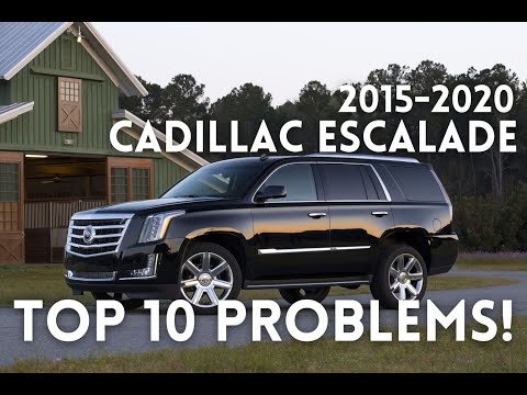OWNER REVIEWS! CADILLAC ESCALADE 2015 - 2020 TOP PROBLEMS RELIABILITY PROBLEMS MAINTENANCE