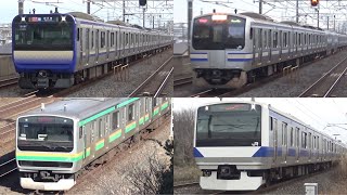 【118km/h超限定】JR東日本の近郊型電車 極限の超高速通過集【速度付き】