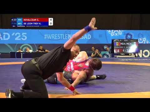 FS 86KG Qualification | Eugeniu Mihalcean (Mda) Vs Kevin Trevino (Mex) | U23 World Championship 2025