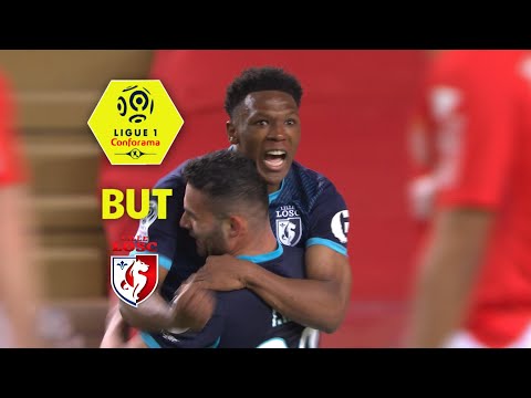 But Lebo MOTHIBA (16') / AS Monaco - LOSC (2-1)  (ASM-LOSC)/ 2017-18