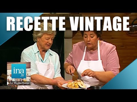 Recipe: Chicken in wine and potatoes with Maïté's cheese | INA Archive