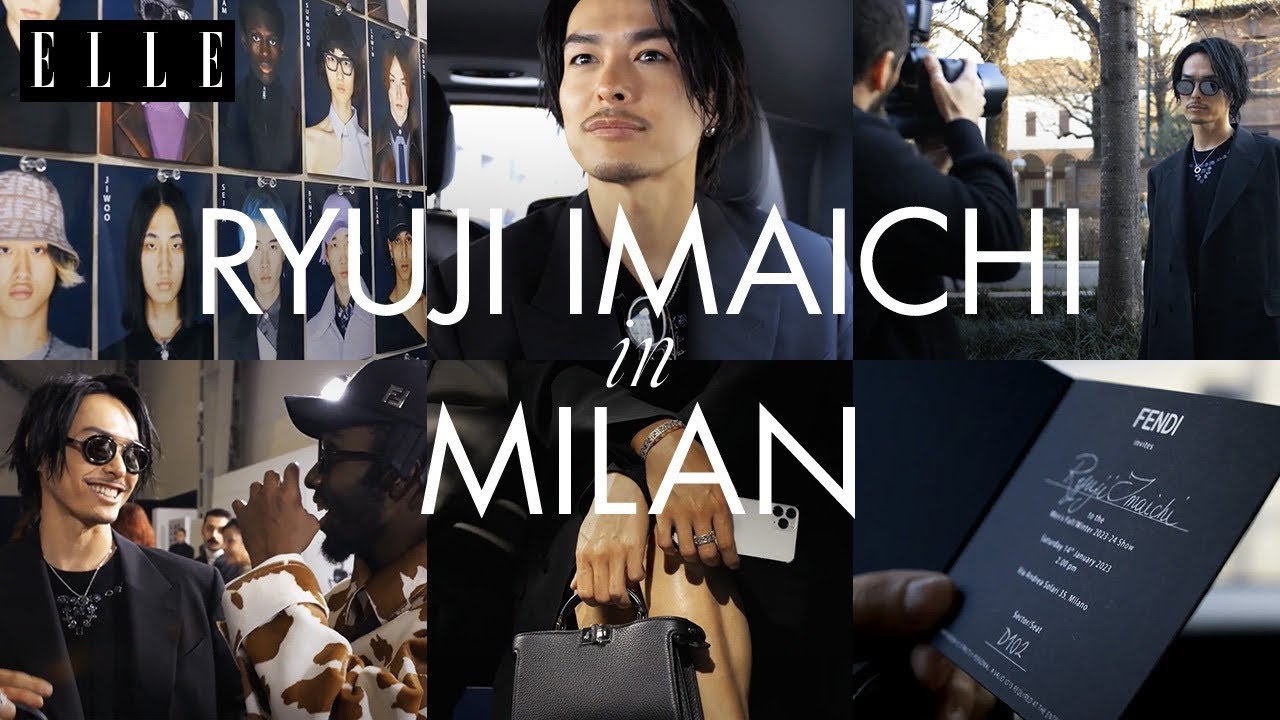 今市隆二 in FENDI 「フェンディ」2023-24秋冬メンズ 今市隆二 in FENDI 「フェンディ」2023-24秋冬メンズ