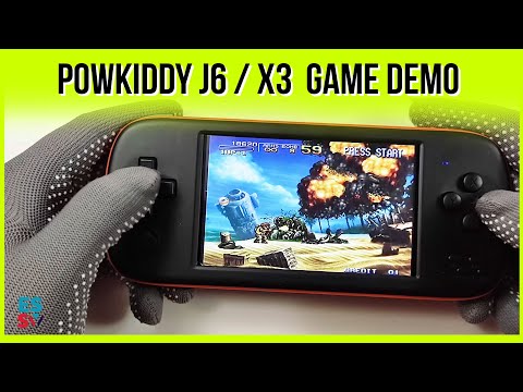 Powkiddy J6 Gameplay : SNES / SFC / Neo Geo / Mega Drive / Genesis