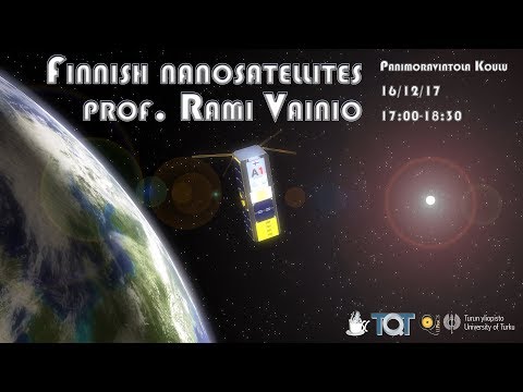 Science Cafe Turku - (Rami Vainio) - Finnish Nanosatellites