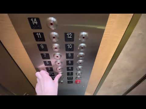 Modded 1965 Otis Traction Elevators (1/2) | Fremont Hotel & Casino | Las Vegas, NV
