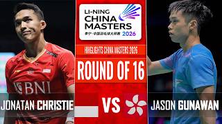 Download lagu Jonatan Christie vs Jason Gunawan | China Masters 2026 - R16 mp3