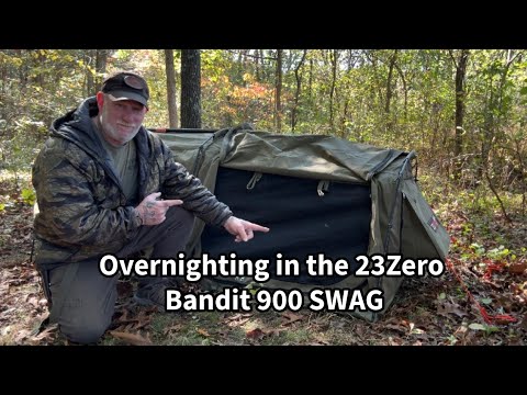 Overnight in the 23Zero Bandit 900 Swag with Dave Canterbury 