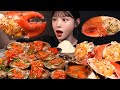 10 Million Subs Celebration Giant Lobster Soy Marinated Crab Mukbang ASMR