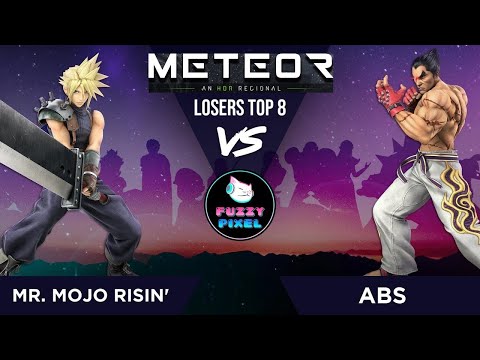 Mr. Mojo Risin' (Cloud) vs Abs (Kazuya) - Losers Top 8 - METEOR 4