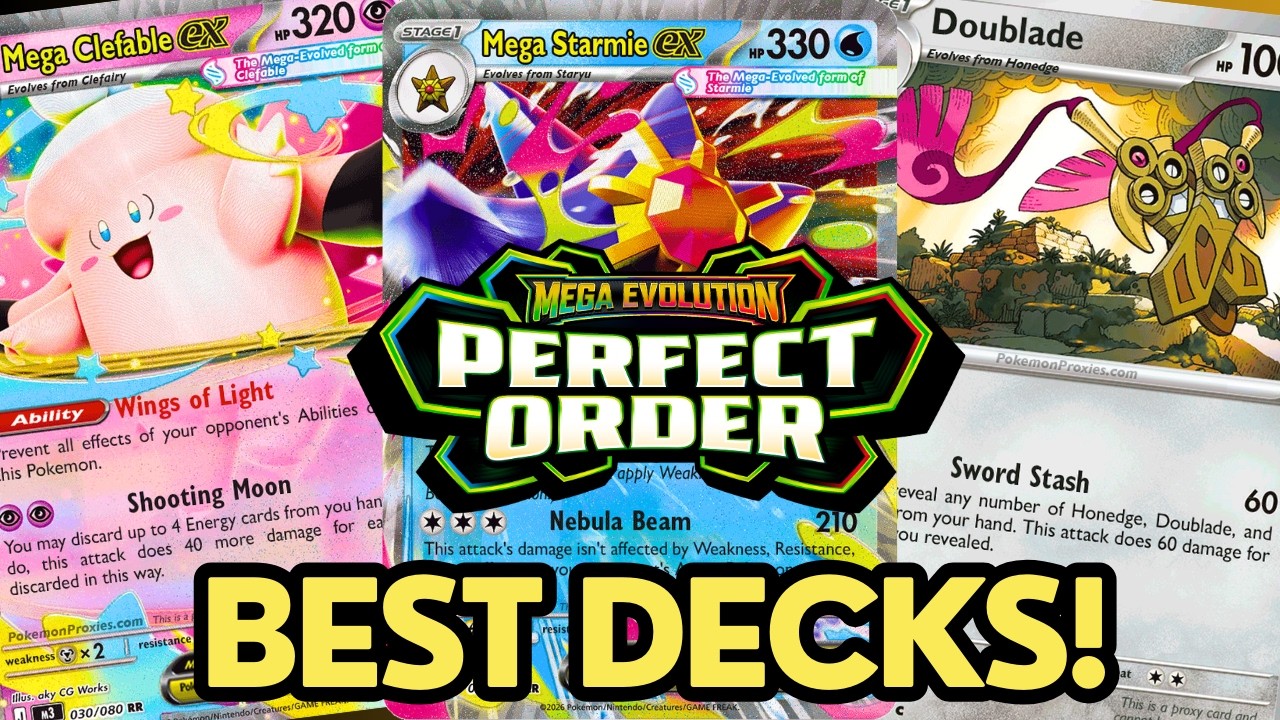 Best New Perfect Order Decks (w/ PTCGL Lists)