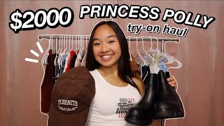 $2000 SUMMER CLOTHING HAUL (try-on) | PRINCESS POLLY! Nicole Laeno