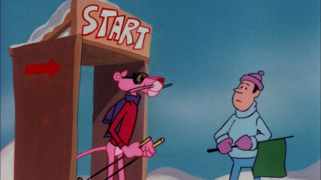 Pink Panther | Pink Panther Gets Active - Winter Sports Edition | Episode Compilation