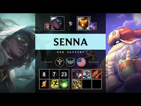 Senna Support vs Bard - NA Challenger Patch 25.21