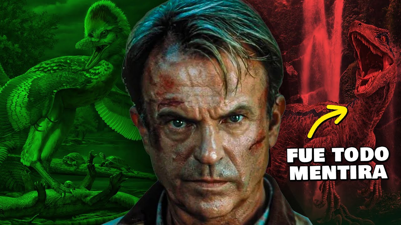 La TRISTE MENTIRA detrás de Jurassic Park y los DINOSAURIOS