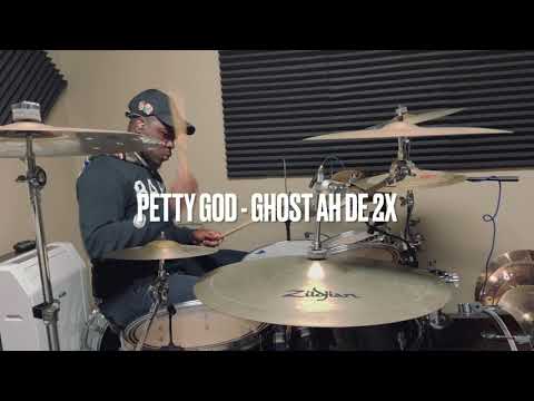Ghost Ah De 2x - Deh  Petty God (Drum Cover by Terrance Neale)