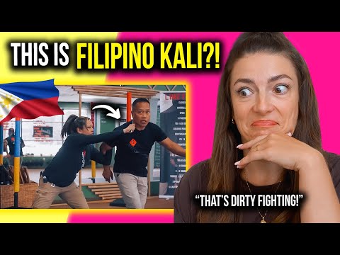 BLACK BELT reacts to FILIPINO MARTIAL ARTS in a REAL Fight