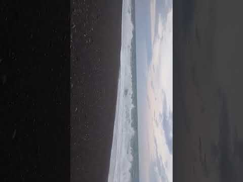 Último día en playa unión en Rawson, Chubut