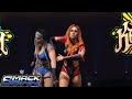 WWE 2K25 SMACKDOWN BECKY LYNCH REPLACED KAYDEN CARTER AFTER ATTACKING HER