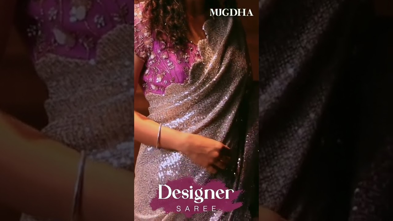 <p style="color: red">Video : </p>Beautiful Designer Saree | Mugdha Art Studio 2022-06-23