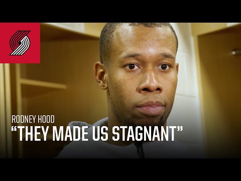 Rodney Hood: "They really hurt us on the offensive rebounds" | Trail Blazers at Rockets