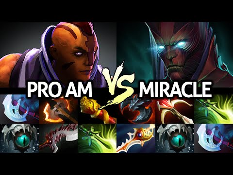MIRACLE Terrorblade Try Hard Rapier VS Pro Anti Mage Carry Battle Dota 2