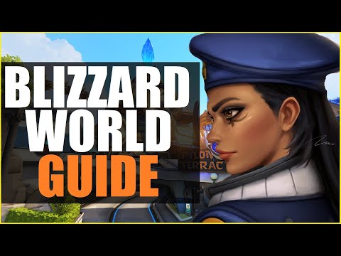 💤►Ana Positioning Guide #12: BEST SPOTS On Blizzard World