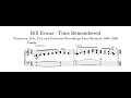 Bill Evans Time Remembered Solo Piano Version Piano Transcription Sheet Music In Description