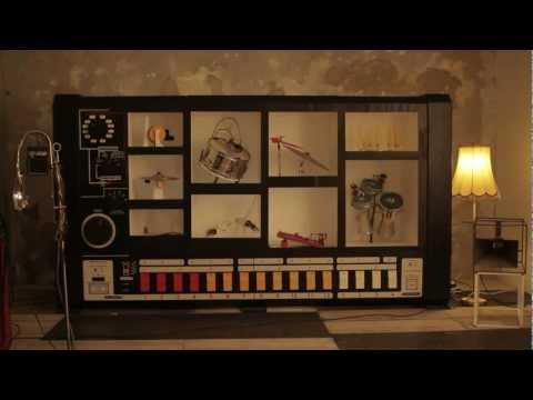 MR-808 Robotic Drum Machine - Moritz Simon Geist