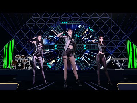【VAM MMD 4K 60FPS】皮衣三人组 Chung ha-Chica