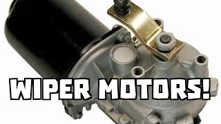 Haunt Wiring 101- Part 1-  Wiper Motors