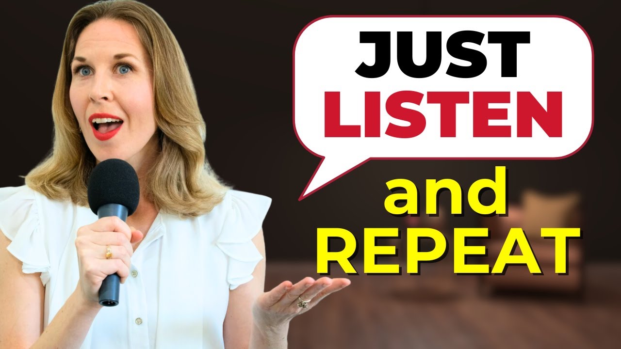 Improve Your English Speaking Fluency | Listen and Repeat Practice