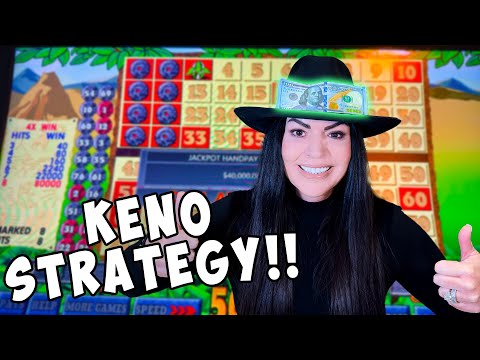 My Winning KENO Strategy Explained! | Casino Carisa