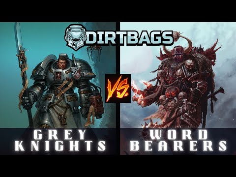 Grey Knights vs Word Bearers - 2000 points | Warhammer 40k Battle Report 9th Edition