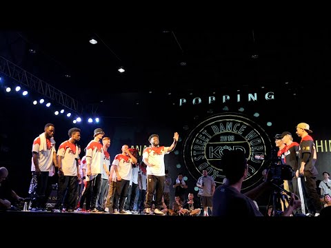 2018 KOD World Cup Finals Canada vs China popping