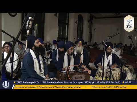 016 Indianapolis - Raensabaayee Keertan - Oct. 2018 - Bh. Jaswant Singh Jee Detroit