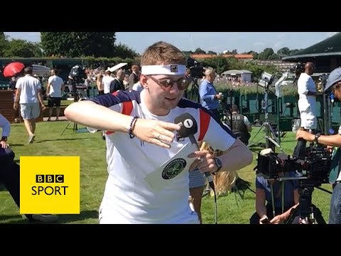 Wimbledon 2017: Joe Lycett, Greg James, A.Dot & Nick Bright play 'What the Deuce' - BBC Sport