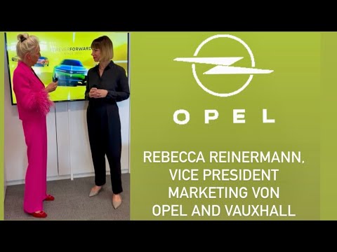 125 Jahre Opel Automobile, Juni 2024-Kurzinterview mit Rebecca Reinermann, Vice President Marketing