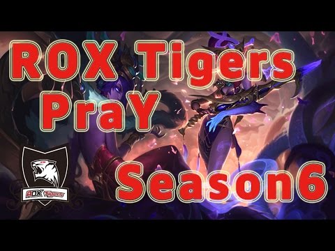 ROX Tigers PraY Caitlyn ADC vs Ezreal Patch 6.20 in NA