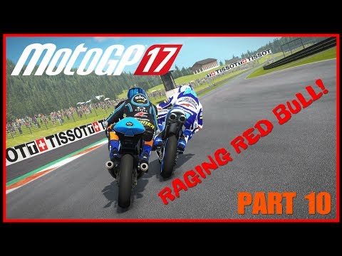 MotoGP 17 Gameplay Part 10 | RAGING RED BULL! (Full Game) PS4 PRO #motogp17
