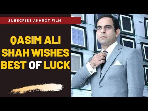 Motivational Speaker And Teacher Qasim Ali Shah Wishes Best Of Luck | Akhrot Films