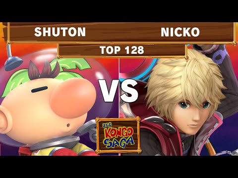 2GG Kongo Saga - SST | Shuton (Olimar) Vs Demise | Nicko (Shulk) Top 128 Winners - Smash Ultimate