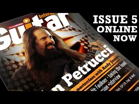 Guitar Interactive Magazine Issue 5 Featuring Dream Theaters John Petrucci