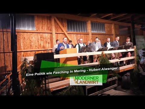 Eine Politik wie Fasching in Mering - Hubert Aiwanger