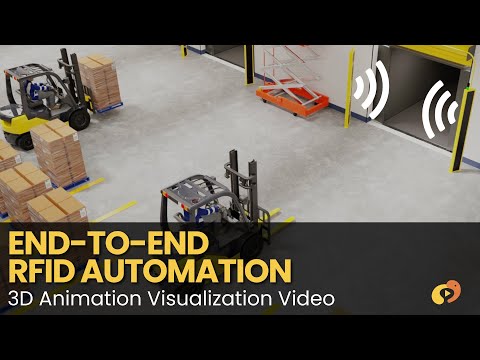 End-to-End RFID Automation | 3D Animation Explainer | Levata