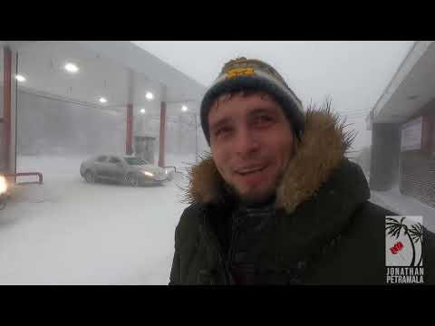 Getting rocked in Brant Rock, MA, by a bomb cyclone