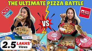 Oven Story Vs Domino’s Pizza | THE ULTIMATE PIZZA BATTLE | Which is best for Pizza Lovers🍕🍕