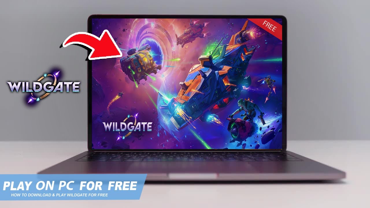 WildGate game being played on a PC