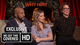 Exclusive Interview: Keegan-Michael Key, Zoey Deutch and Megan Mullally Talk Why Him? [HD]