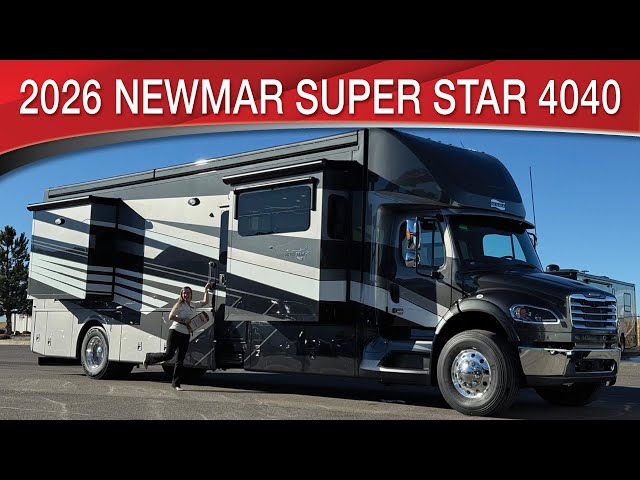 Preview image of 2026 Newmar Super Star 4040 Bunk Model Super C youtube video