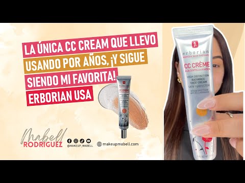 La única CC cream que llevo usando por años, ¡y sigue siendo mi favorita! @erborianusa2339